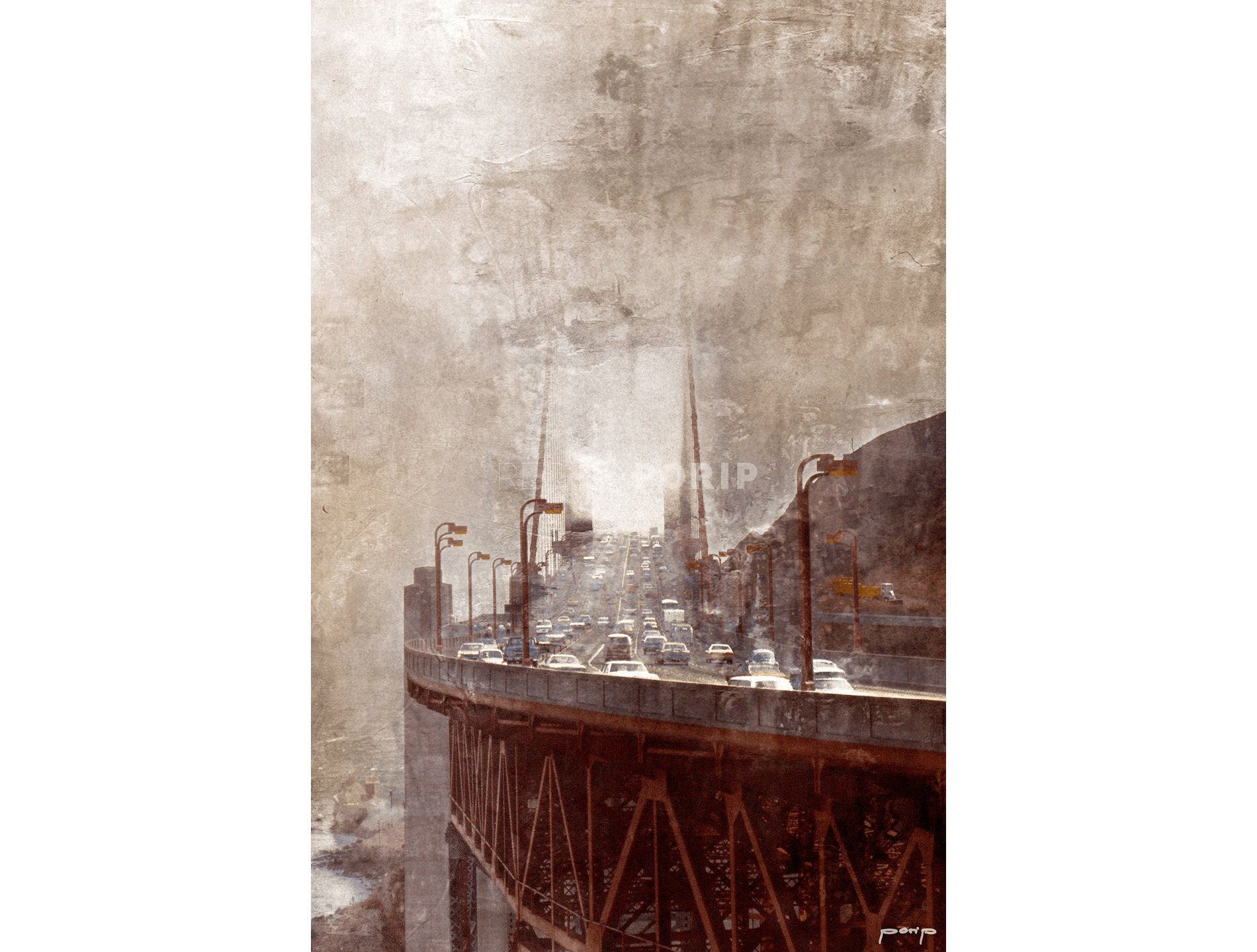 Amerika Kalifornien Golden Gate Bridge 1 – 60 x 90 cm