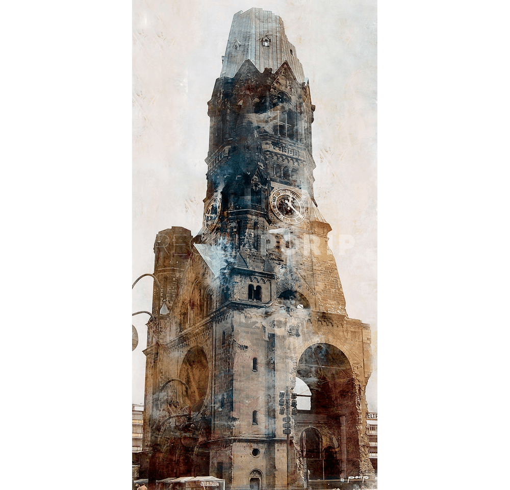 Berlin 4 Gedächtniskirche – 60 x 120 cm