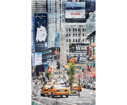 New York Times Square 25 – 60 x 100 cm – Canvas Leinwand auf Keilrahmen gespannt