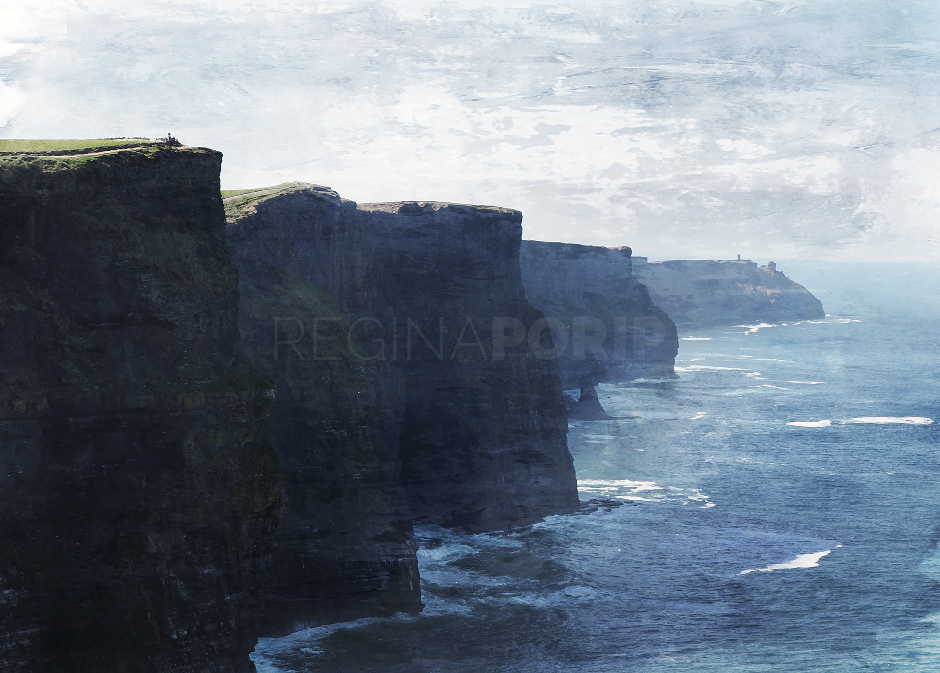 Irland – Cliffs of Moher – 80 x 60 cm