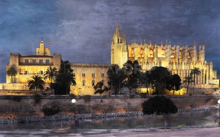 Palma de Mallorca 2  –  80 x 50 cm – Canvas Leinwand auf Keilrahmen gespannt