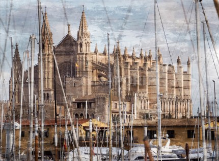 Palma de Mallorca 4  –  40 x 30 cm – Canvas Leinwand auf Keilrahmen gespannt