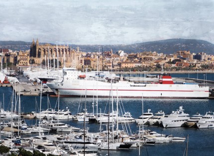 Palma de Mallorca 3  –  70 x 50 cm