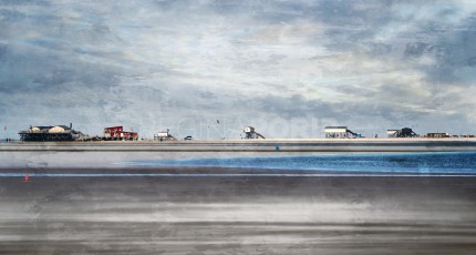 Sankt Peter Ording 3  –  110 x 60 cm – Canvas Leinwand auf Keilrahmen gespannt