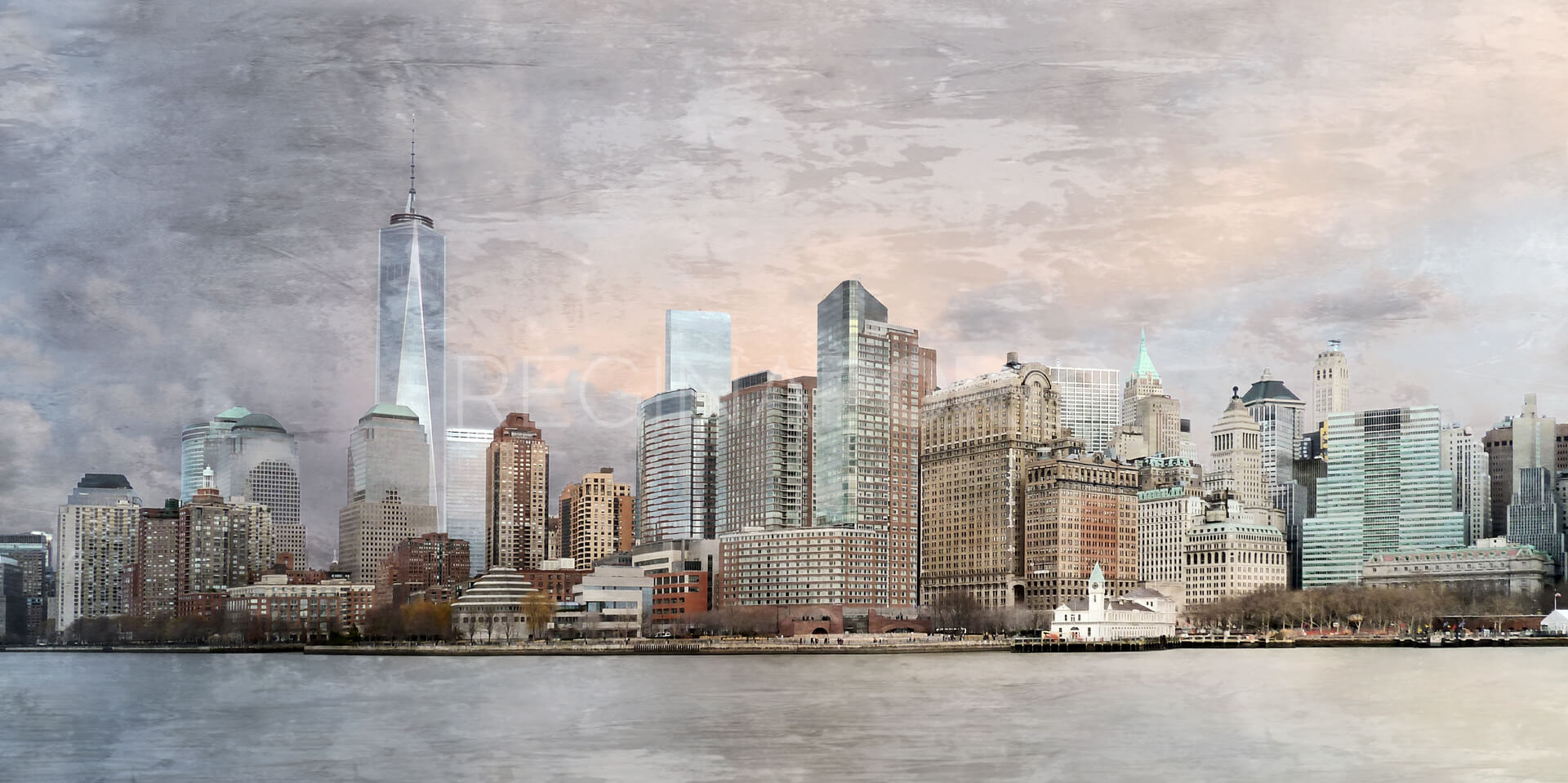 New York City Skyline 13  –  140 x 70 cm