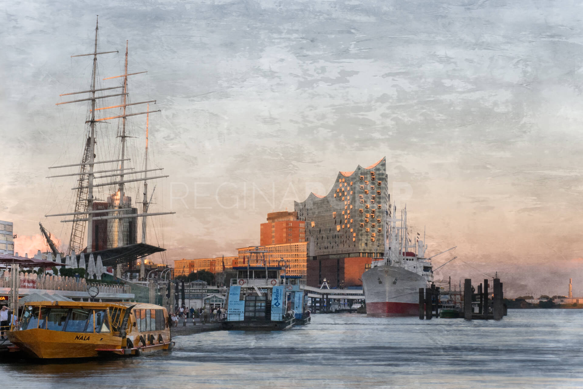 Hamburg Hafen 81  –  120 x 70