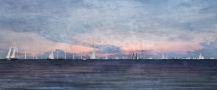 Kopenhagen 8 – 120 x 50 cm – Canvas Leinwand auf Keilrahmen gespannt