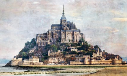 Frankreich Le Mont-Saint-Michel  –  100 x 60 cm