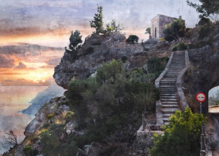 Mallorca 7  –  80 x 60 cm – Canvas Leinwand auf Keilrahmen gespannt