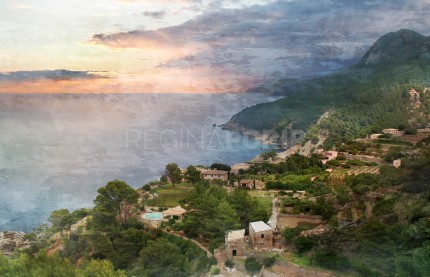 Mallorca 10  –  80 x 50 cm – Canvas Leinwand auf Keilrahmen gespannt