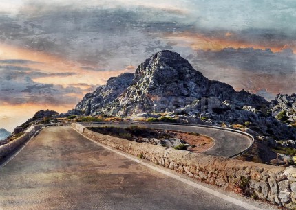 Mallorca 9  –  80 x 60 cm – Canvas Leinwand auf Keilrahmen gespannt