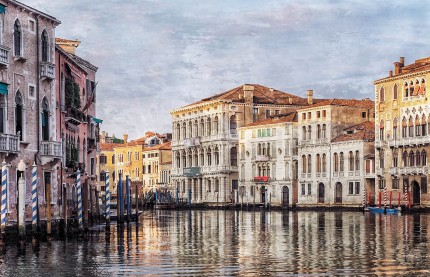 Venedig 46  –  70 x 45 cm – Canvas Leinwand auf Keilrahmen gespannt