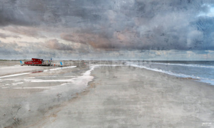 Sankt Peter-Ording 23  –  50 x 30 cm – Canvas Leinwand auf Keilrahmen gespannt