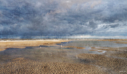Sankt Peter-Ording 20  –  60 x 35 cm – Canvas Leinwand auf Keilrahmen gespannt