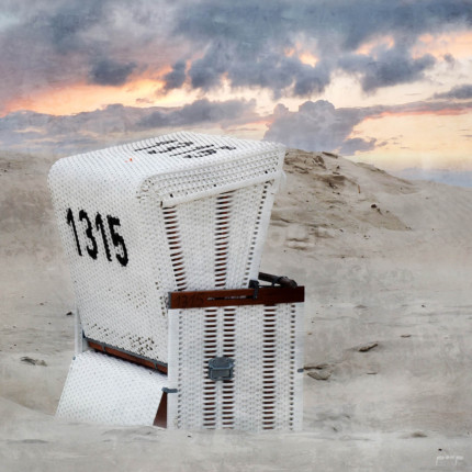 Sankt Peter-Ording 19  –  50 x 50 cm – Canvas Leinwand auf Keilrahmen gespannt