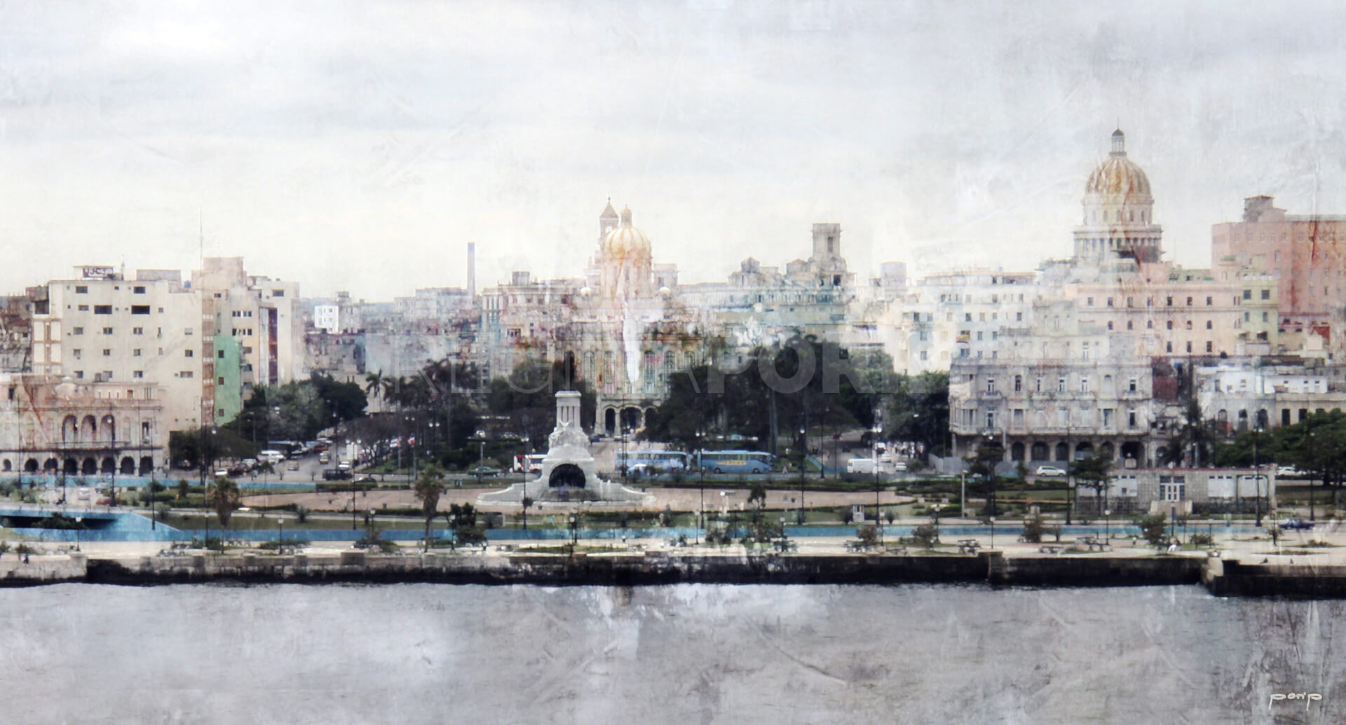 Skyline Havanna  –  130 x 70 cm