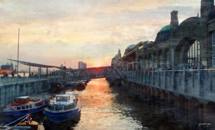 Hamburg Hafen 26a  –  100 x 60 cm