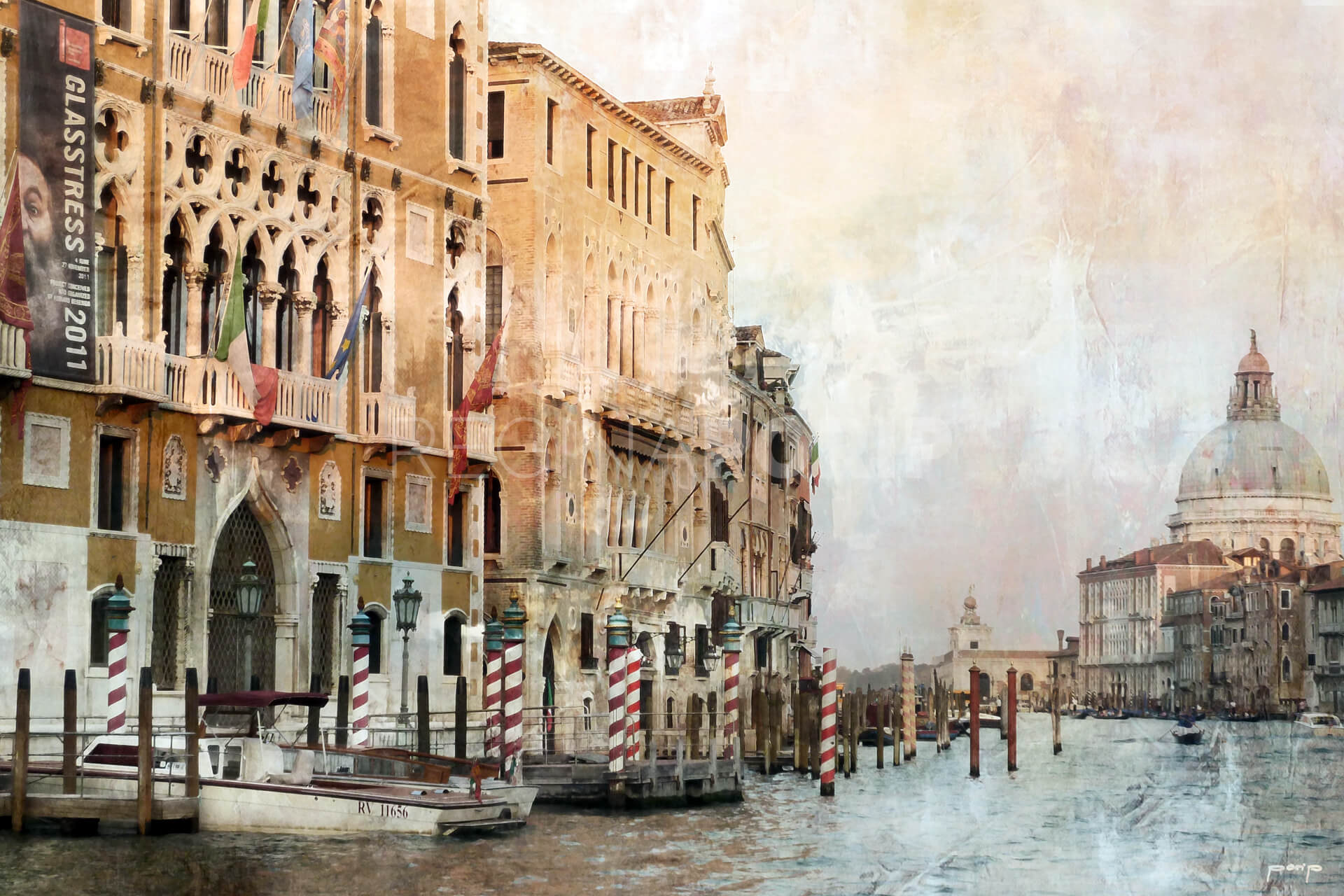 Italien Venedig 23  –  120 x 80 cm