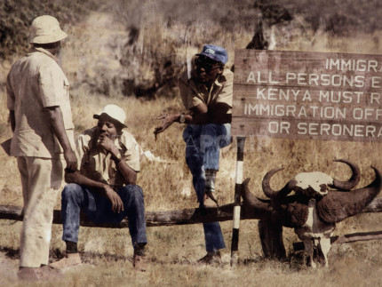Kenia 3  –  80 x 60 cm – Canvas Leinwand auf Keilrahmen gespannt