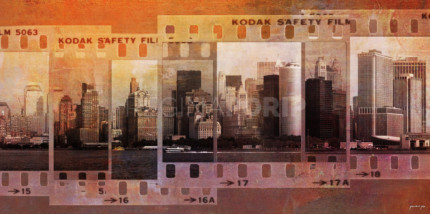 New York City Skyline  –  200 x 100 cm