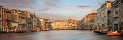 Venedig 48 Fotografie  –  90 x 30 cm  – Aludibond mit Plexiglas und Aufhängung