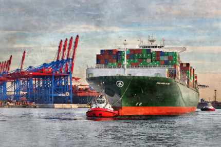 Hamburg Hafen 96  –  120 x 80 cm