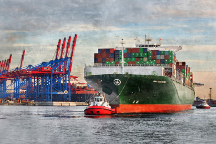 Hamburg Hafen 96  –  120 x 80 cm