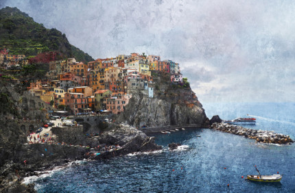 Italien – Cinque Terre – Manarola 1 – 120 x 80 cm