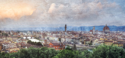 Skyline Florenz 1 – 100 x 47 cm