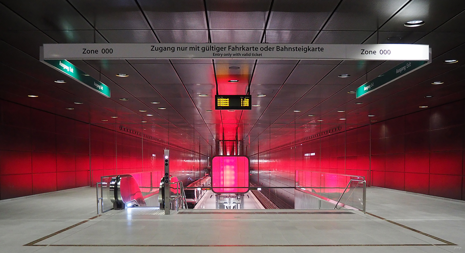 Hamburg Untergrund 4 – 120 x 65 cm – AluDibond