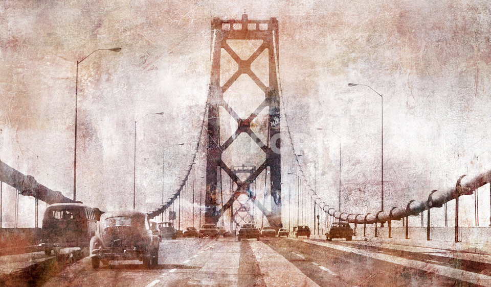 Kalifornien Bay Bridge 7 – 140 x 85 cm