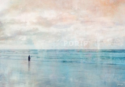 Australien Fraser Island 15 mit Angler – 60 x 40 cm – Canvas Leinwand auf Keilrahmen gespannt