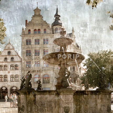 Braunschweig 5a – 60 x 60 cm – Canvas Leinwand auf Keilrahmen gespannt