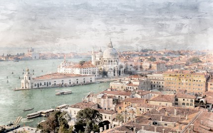 Venedig 14 – 120 x 75 cm – Canvas Leinwand auf Keilrahmen gespannt
