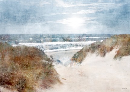 Dänische Nordsee 2 – 70 x 50 cm – Canvas Leinwand auf Keilrahmen gespannt