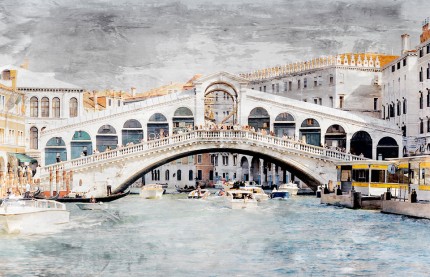 Venedig 10 Rialto – 85 x 55 cm