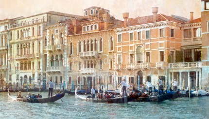 Venedig 32 – 70 x 40 cm – Canvas Leinwand auf Keilrahmen gespannt
