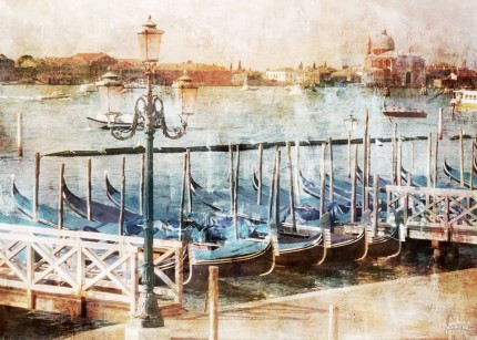Venedig 33 – 85 x 60 cm – Canvas Leinwand auf Keilrahmen gespannt
