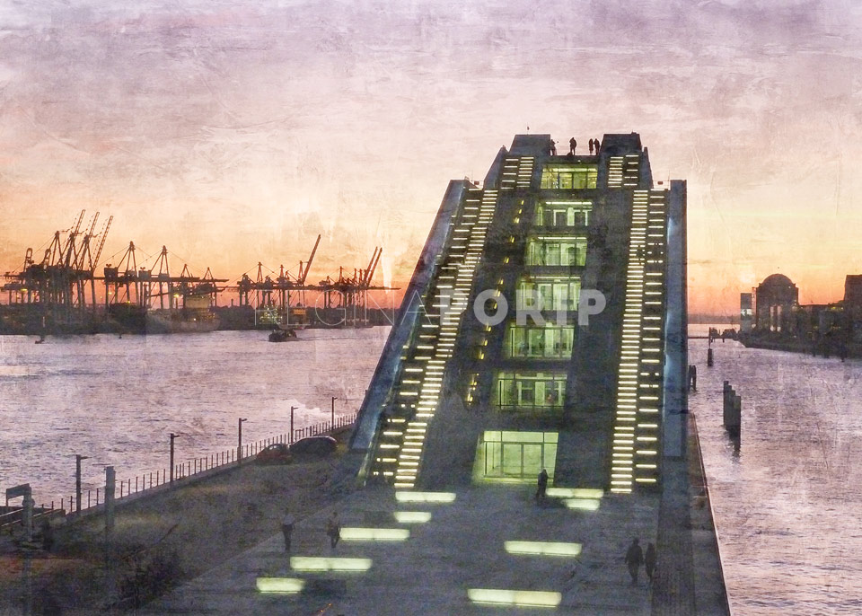 Hamburg Hafen 15 Dockland – 100 x 70 cm