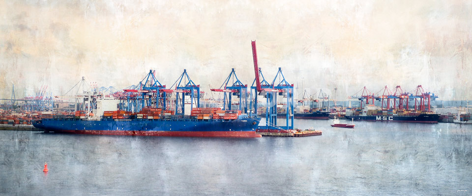 Hamburg Hafen 42 – 120 x 50 cm