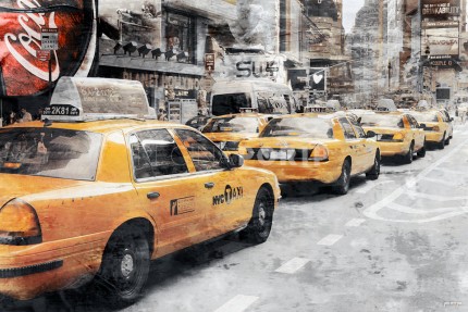 New York Broadway 20 – 105 x 70 cm – Canvas Leinwand auf Keilrahmen gespannt